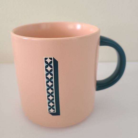 Indigo OUI Monogram "I" Mug - Picture 1 of 3